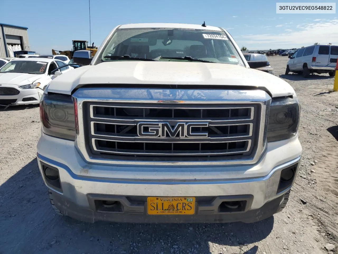 2014 GMC Sierra K1500 Slt VIN: 3GTU2VEC9EG548822 Lot: 72034164