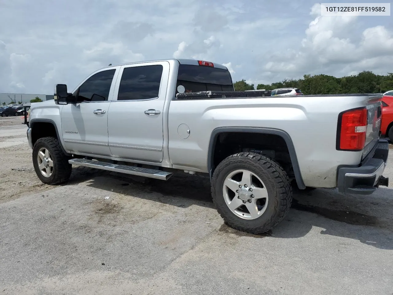 2015 GMC Sierra K2500 Slt VIN: 1GT12ZE81FF519582 Lot: 70521794