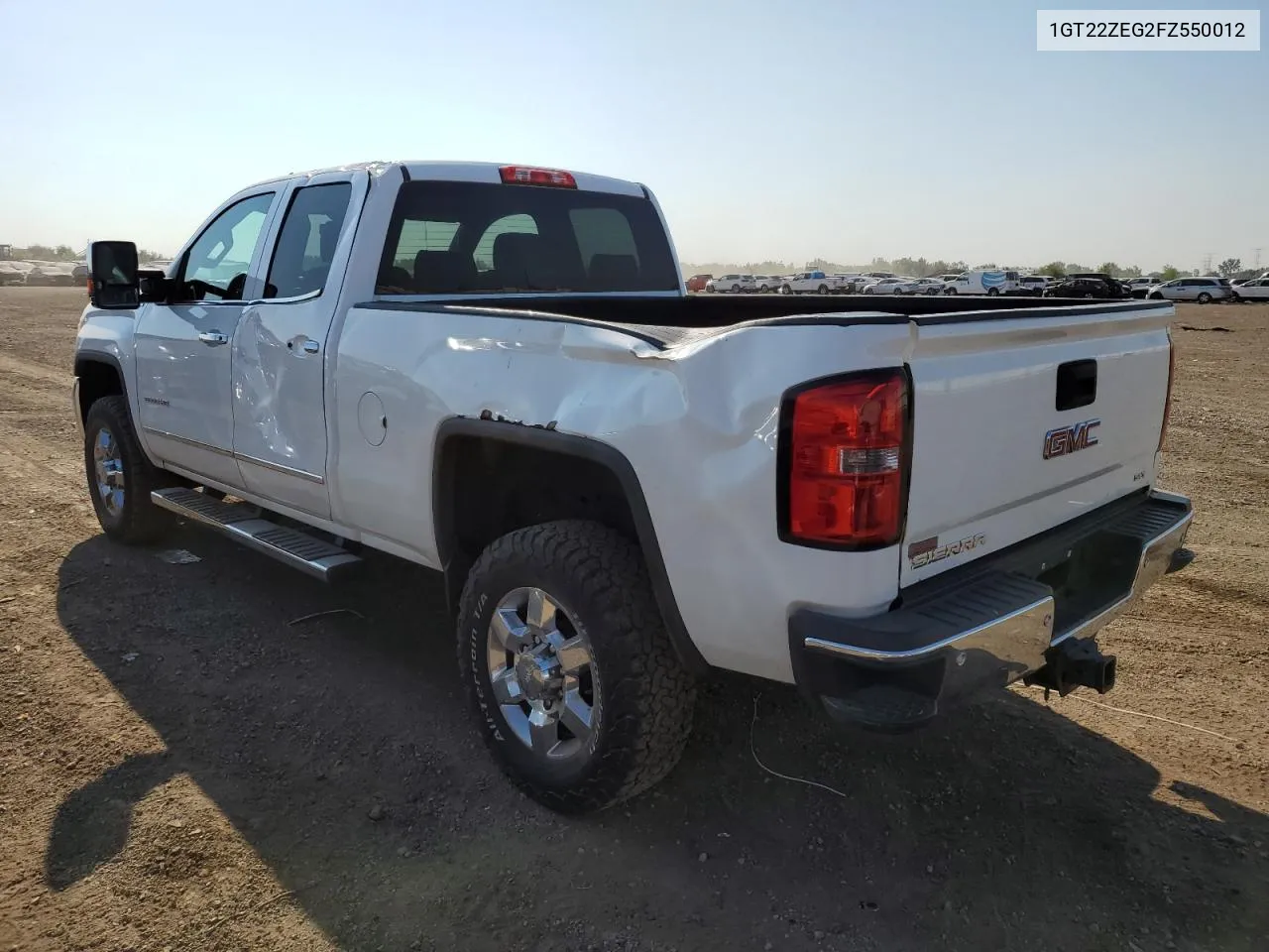 2015 GMC Sierra K2500 Slt VIN: 1GT22ZEG2FZ550012 Lot: 71119234