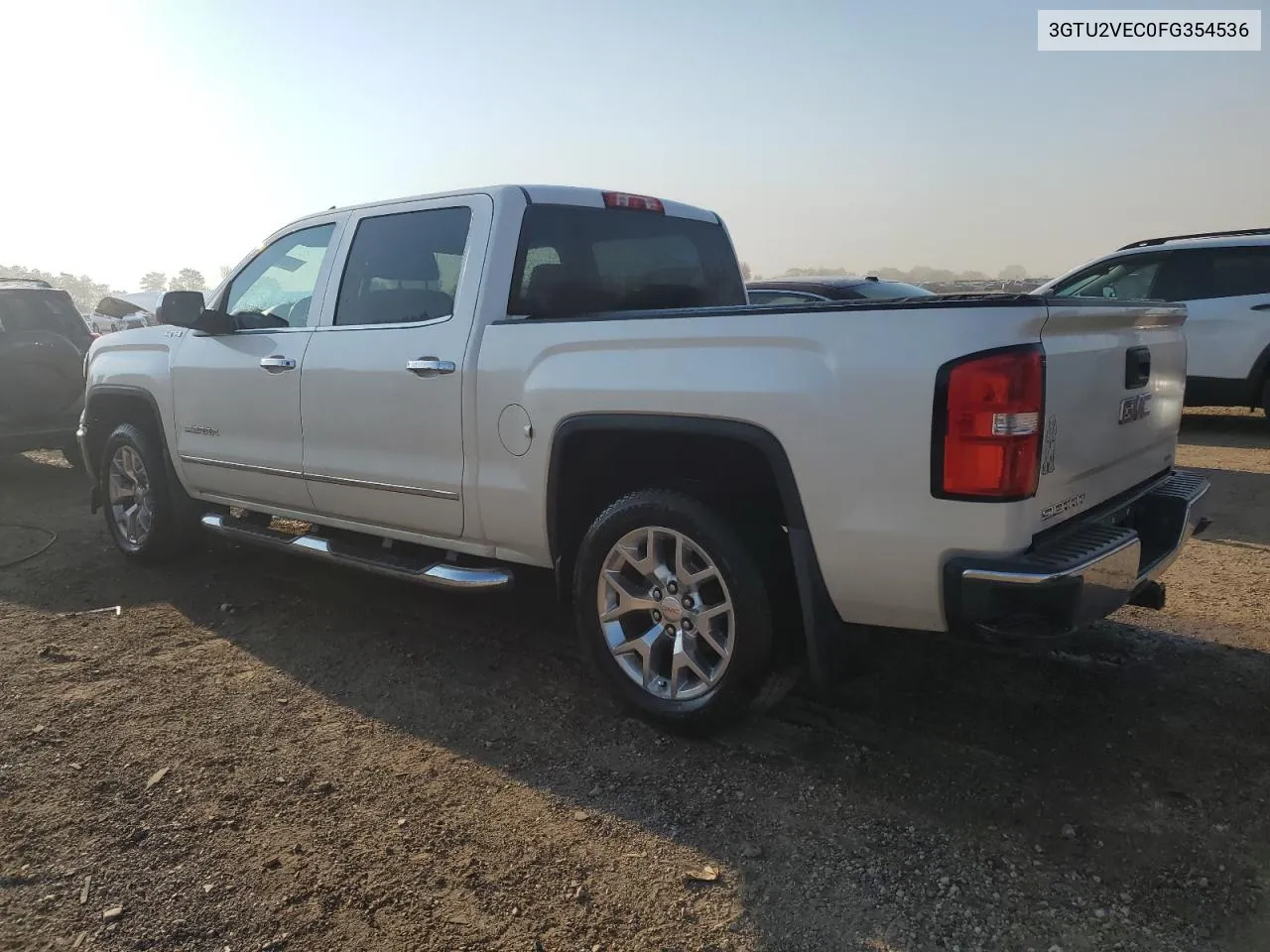 2015 GMC Sierra K1500 Slt VIN: 3GTU2VEC0FG354536 Lot: 71990614