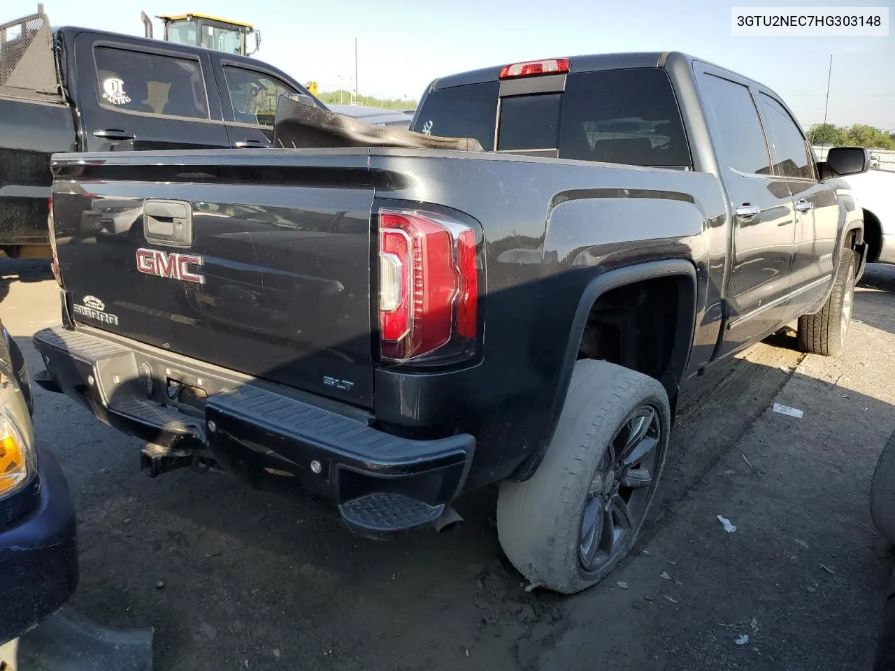 2017 GMC Sierra K1500 Slt VIN: 3GTU2NEC7HG303148 Lot: 55100974