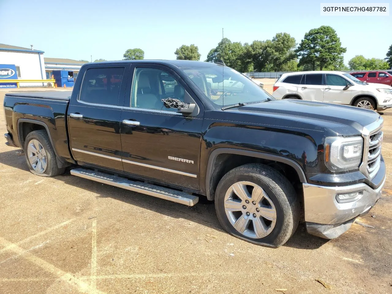 2017 GMC Sierra C1500 Slt VIN: 3GTP1NEC7HG487782 Lot: 63130024