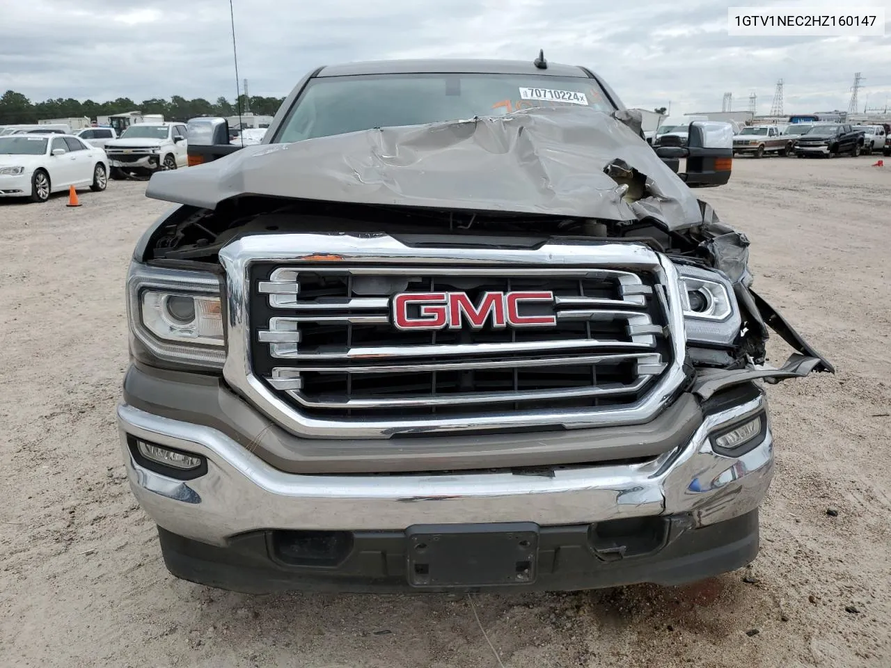 2017 GMC Sierra C1500 Slt VIN: 1GTV1NEC2HZ160147 Lot: 70710224