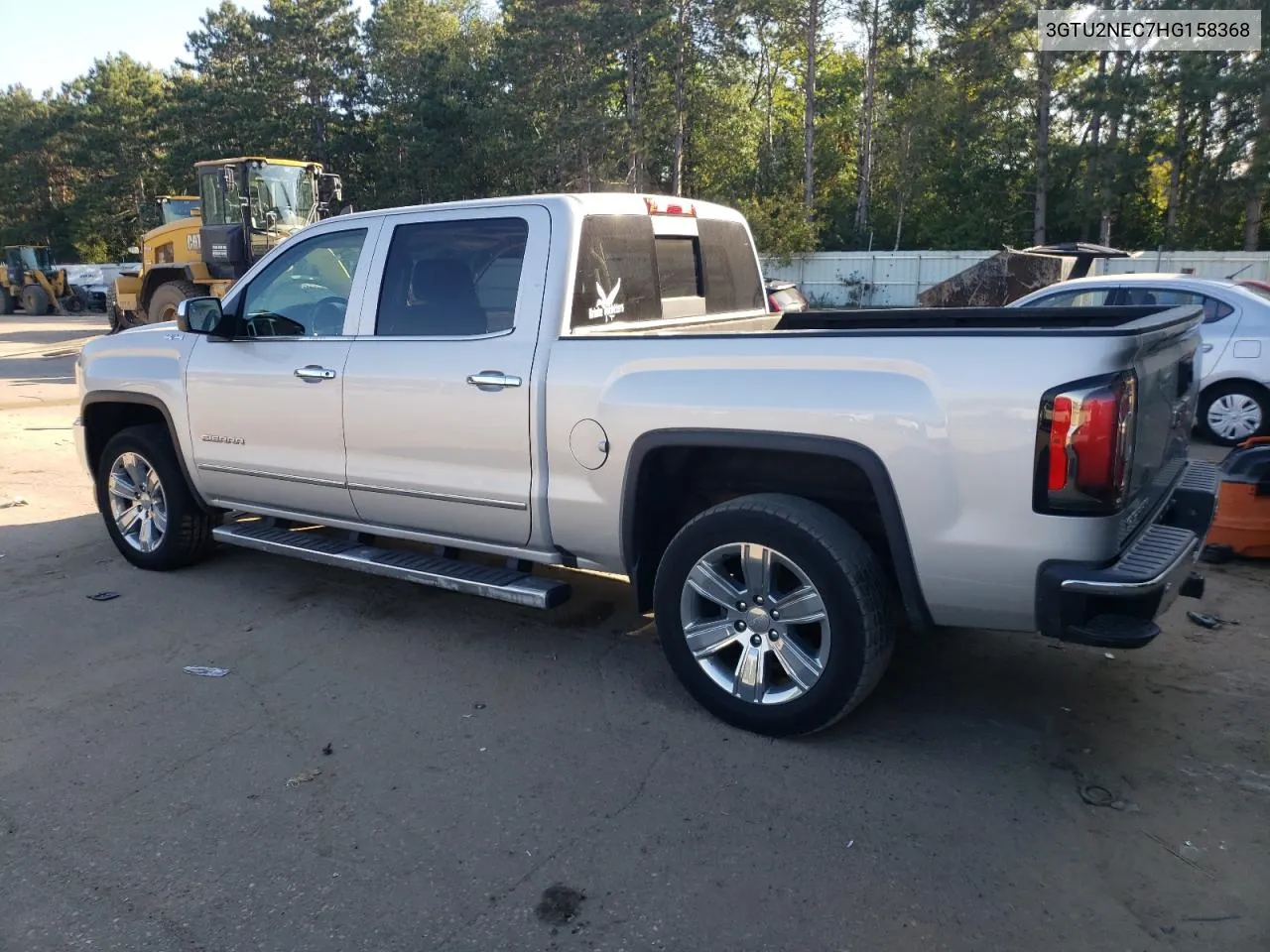 2017 GMC Sierra K1500 Slt VIN: 3GTU2NEC7HG158368 Lot: 71364924