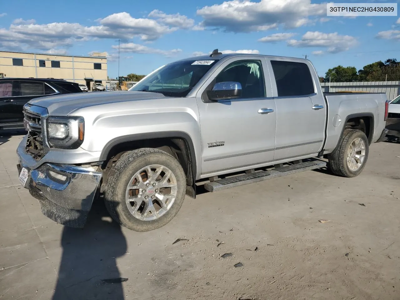 3GTP1NEC2HG430809 2017 GMC Sierra C1500 Slt