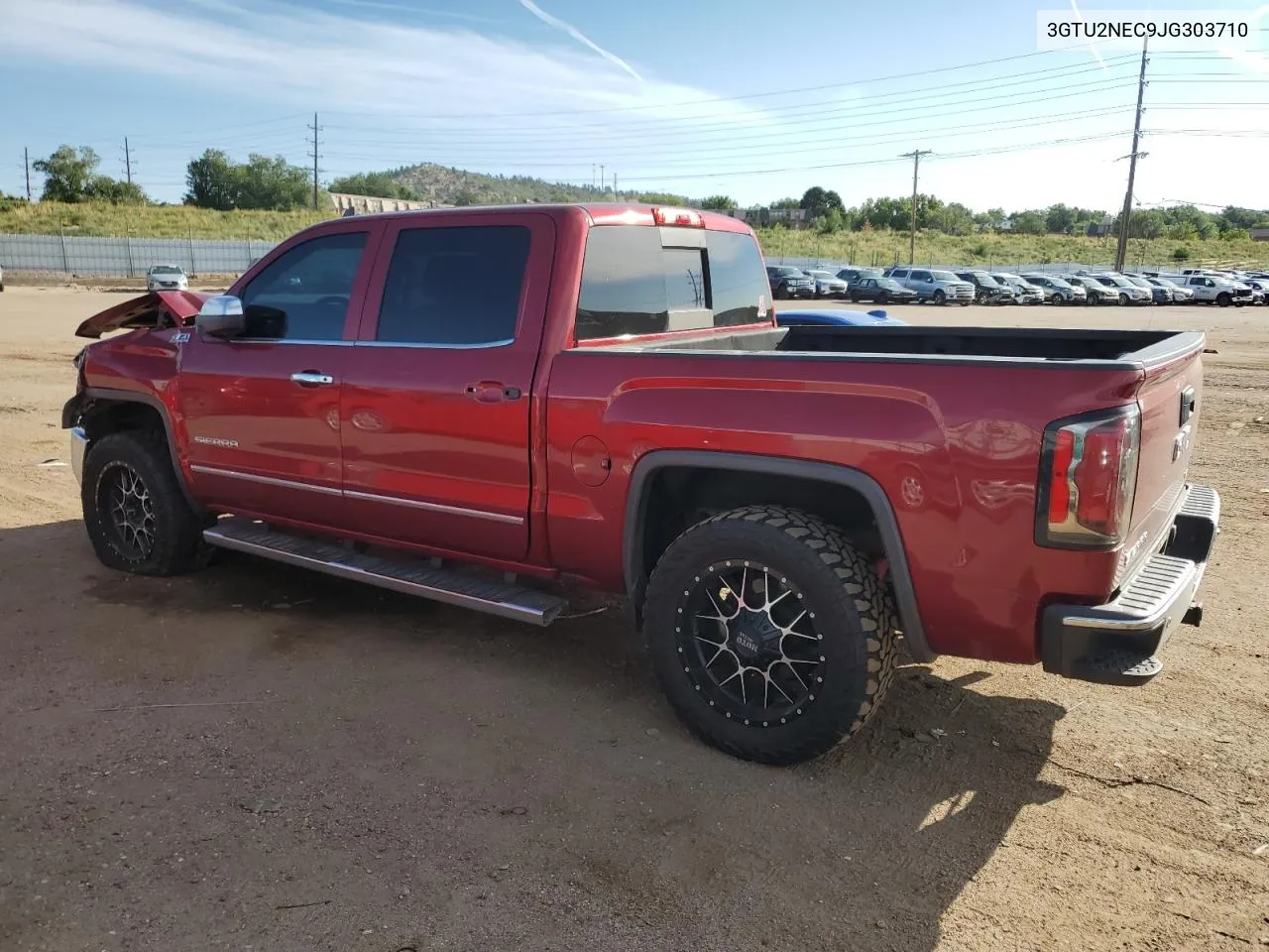 2018 GMC Sierra K1500 Slt VIN: 3GTU2NEC9JG303710 Lot: 71288694