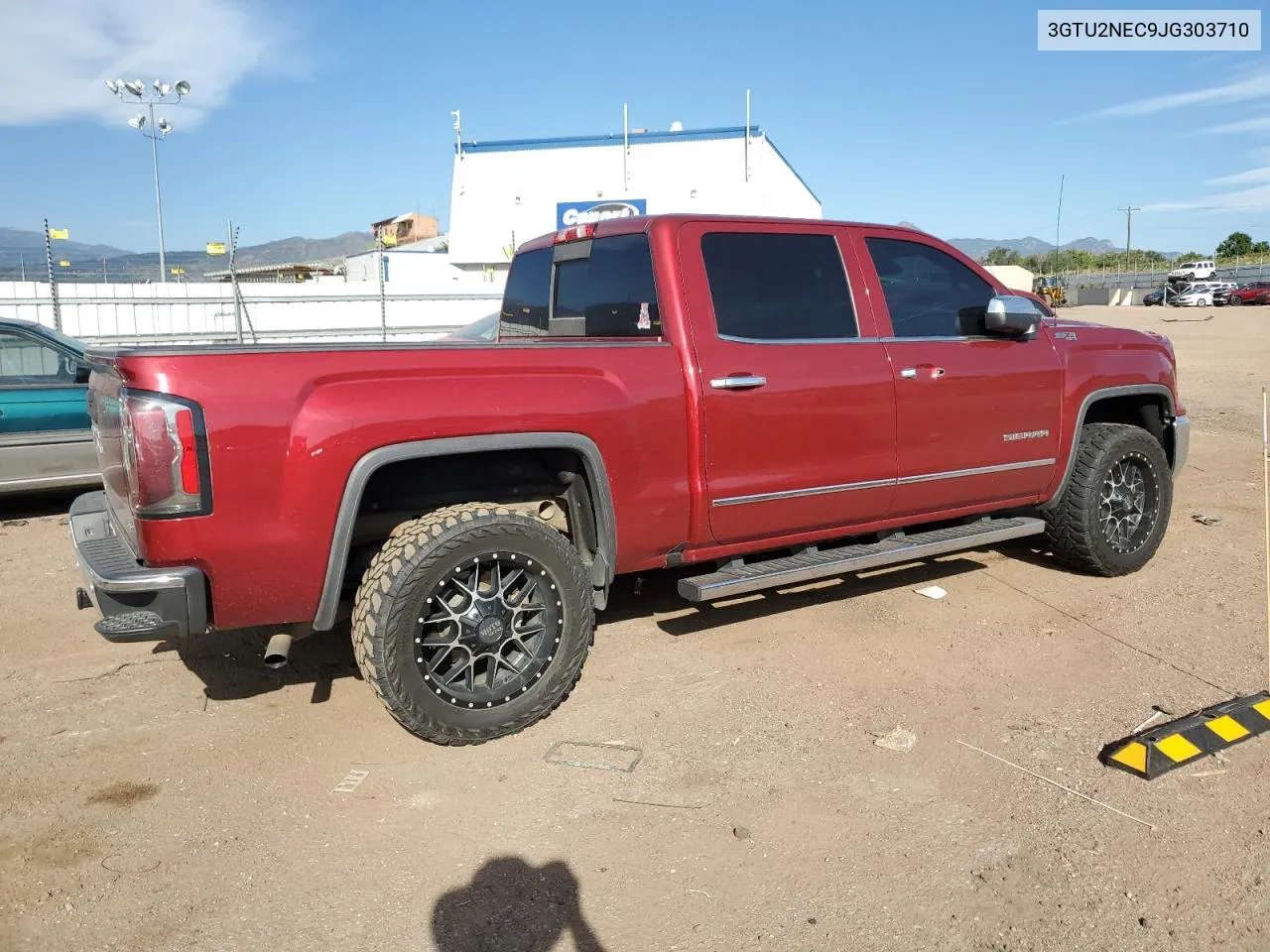 2018 GMC Sierra K1500 Slt VIN: 3GTU2NEC9JG303710 Lot: 71288694