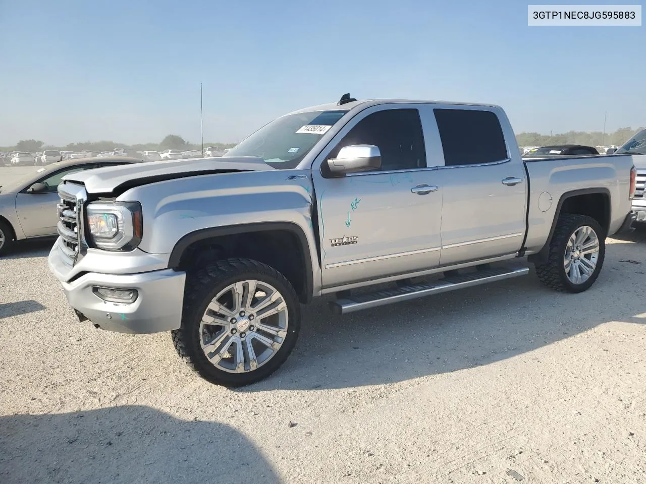 3GTP1NEC8JG595883 2018 GMC Sierra C1500 Slt