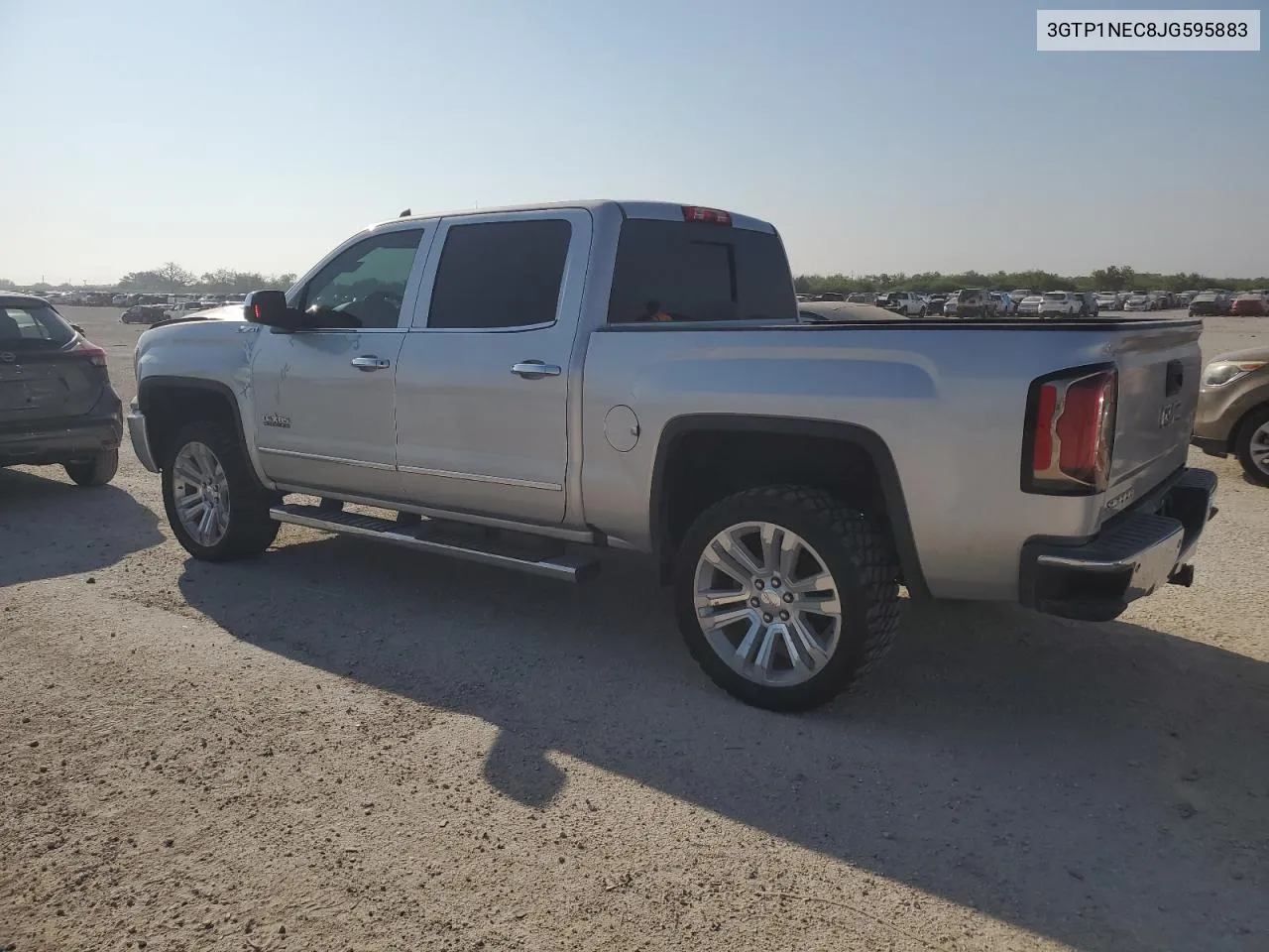 2018 GMC Sierra C1500 Slt VIN: 3GTP1NEC8JG595883 Lot: 71435014