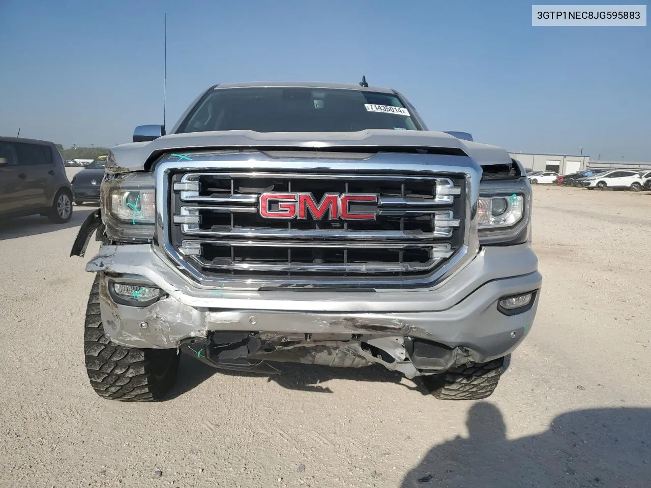 3GTP1NEC8JG595883 2018 GMC Sierra C1500 Slt