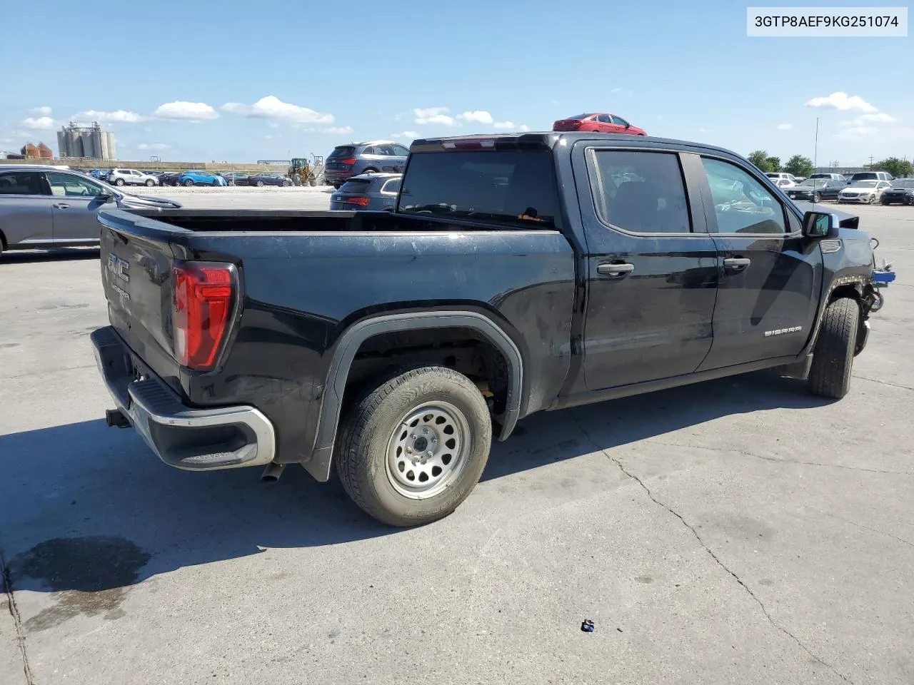 2019 GMC Sierra C1500 VIN: 3GTP8AEF9KG251074 Lot: 54400954