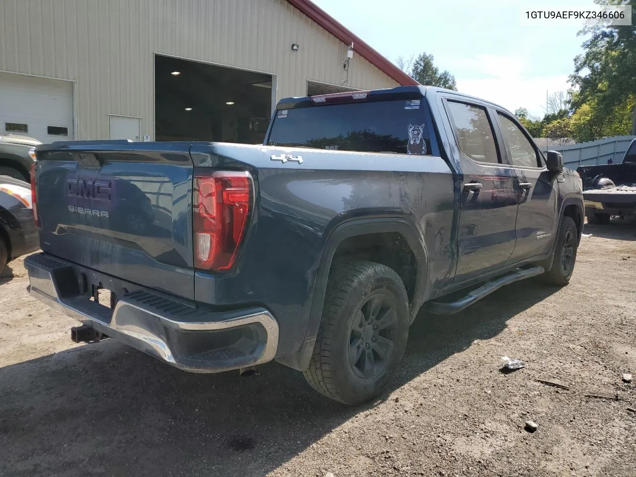 2019 GMC Sierra K1500 VIN: 1GTU9AEF9KZ346606 Lot: 70855374