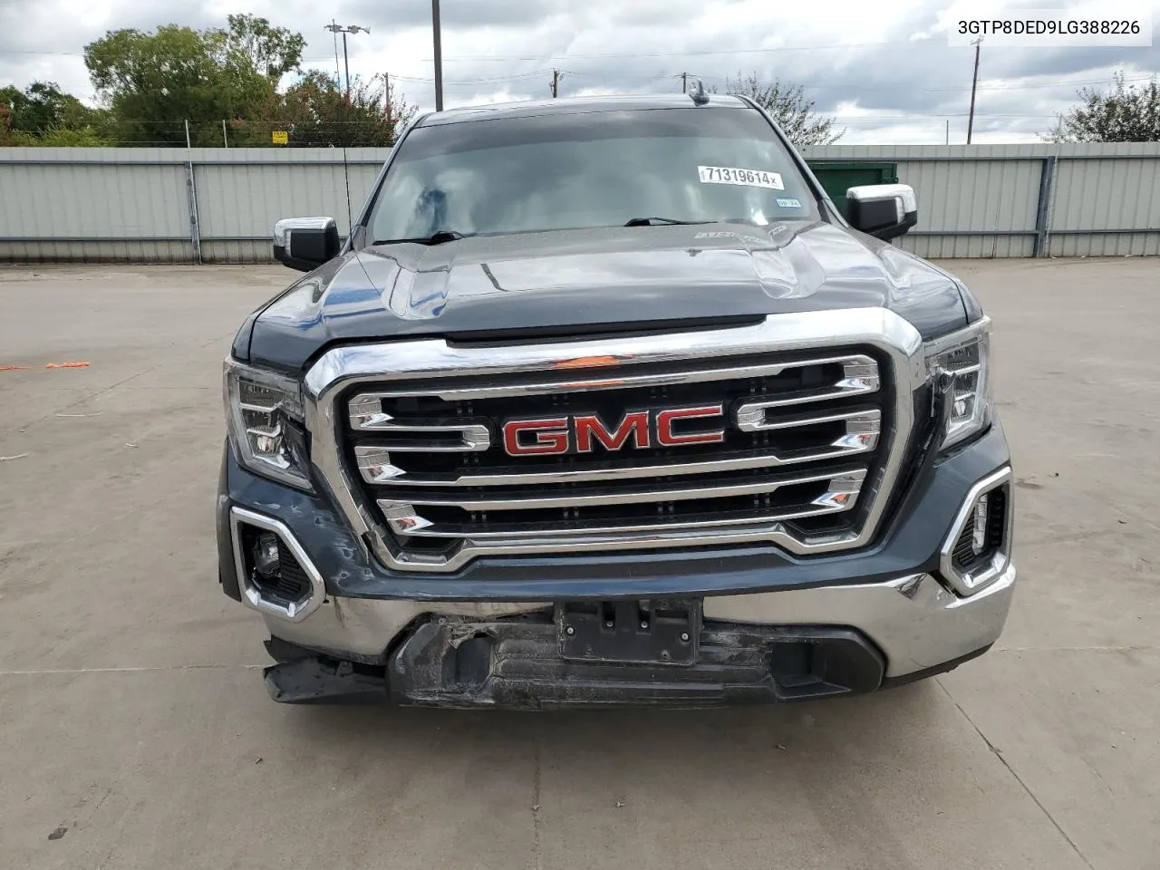 2020 GMC Sierra C1500 Slt VIN: 3GTP8DED9LG388226 Lot: 71319614