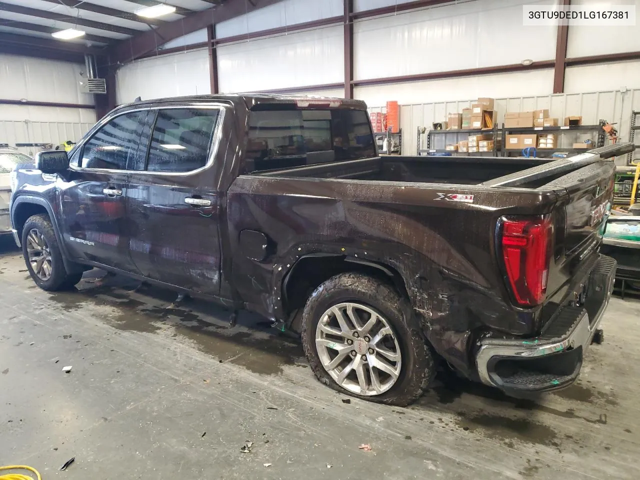 2020 GMC Sierra K1500 Slt VIN: 3GTU9DED1LG167381 Lot: 72005874