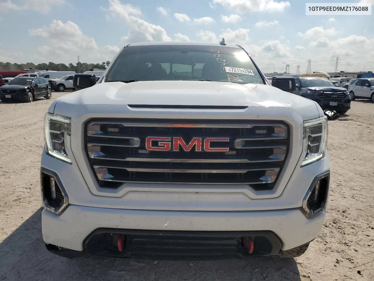 2021 GMC Sierra K1500 At4 VIN: 1GTP9EED9MZ176088 Lot: 72194294