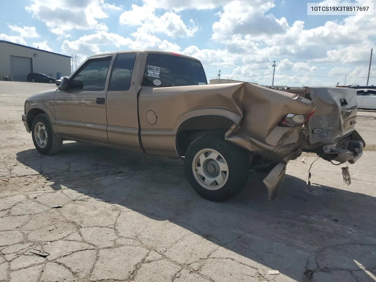 1996 GMC Sonoma VIN: 1GTCS19X3T8517697 Lot: 70013164