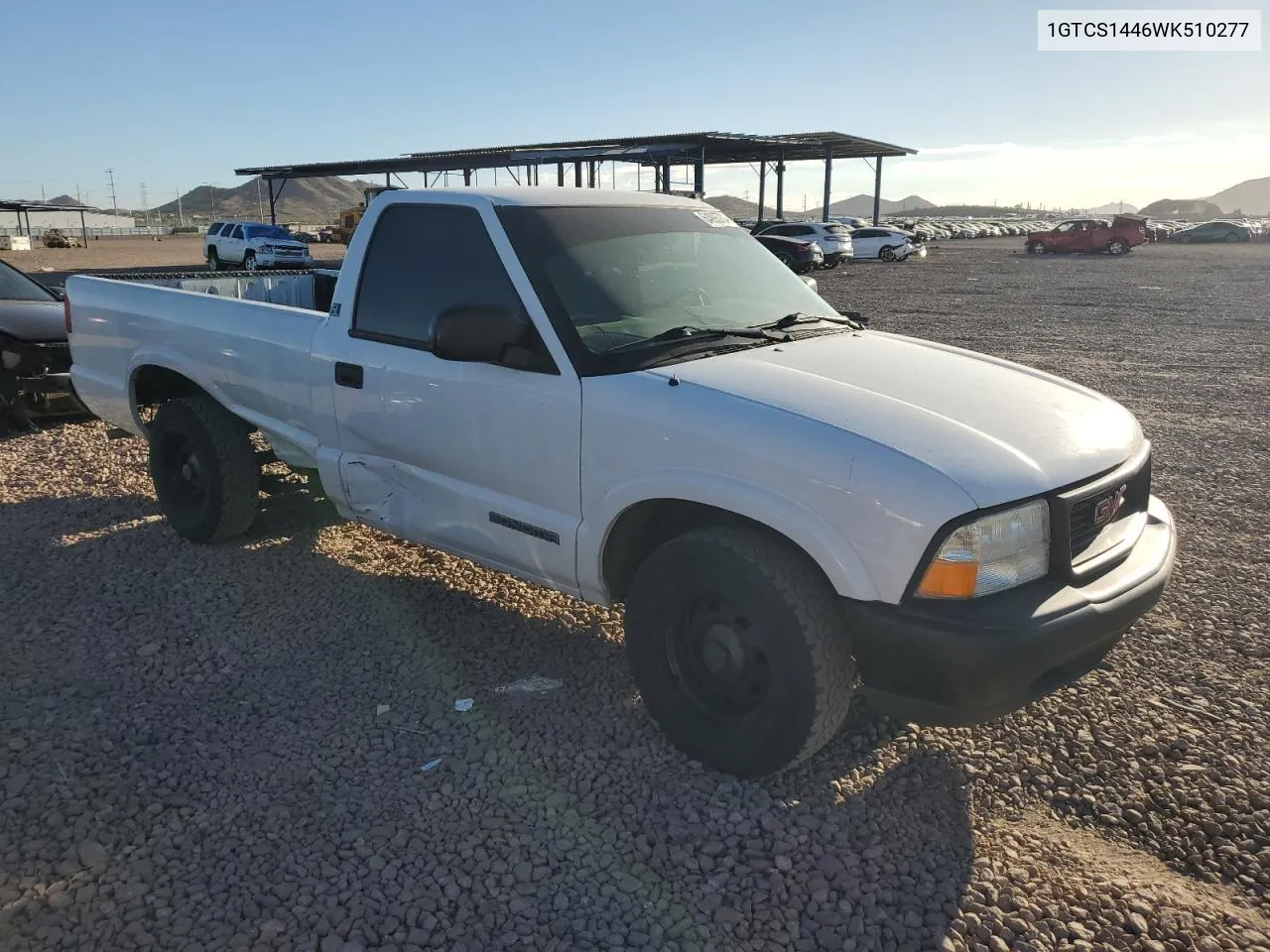 1998 GMC Sonoma VIN: 1GTCS1446WK510277 Lot: 64993704