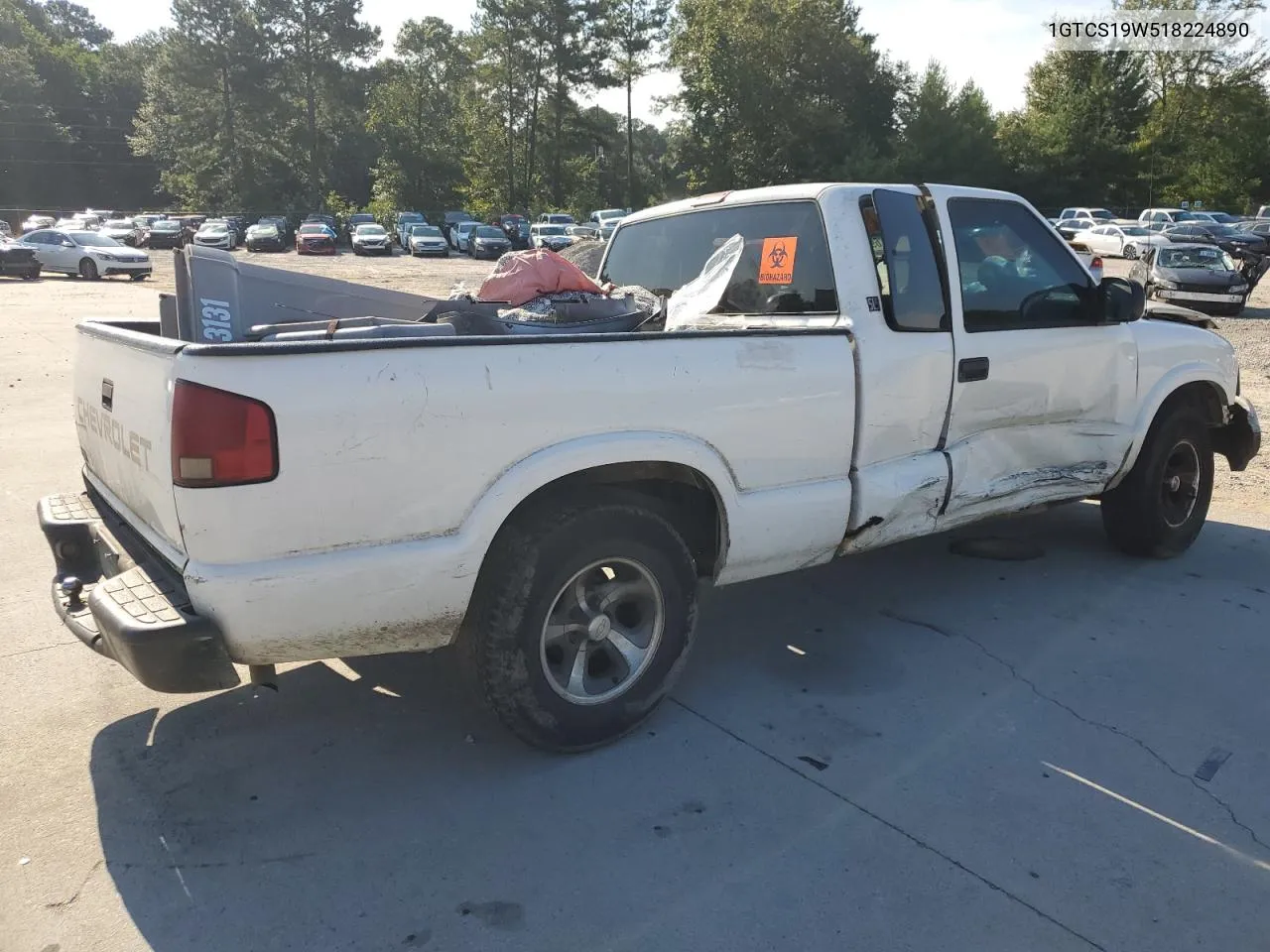 1GTCS19W518224890 2001 GMC Sonoma