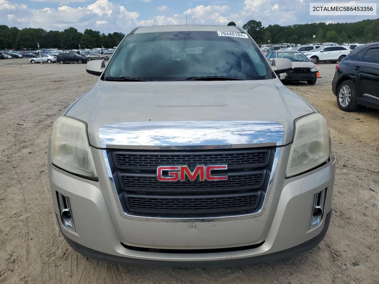 2011 GMC Terrain Sle VIN: 2CTALMEC5B6453356 Lot: 70440184