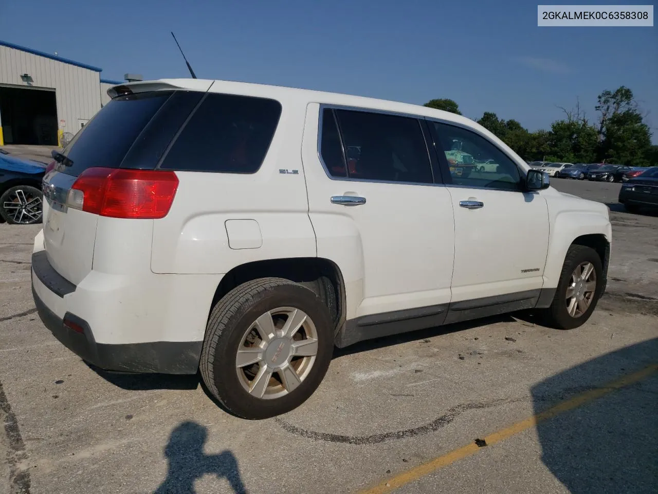 2GKALMEK0C6358308 2012 GMC Terrain Sle