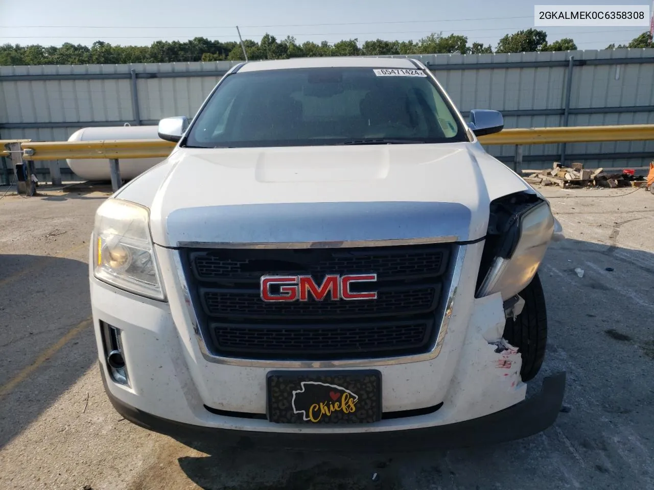 2012 GMC Terrain Sle VIN: 2GKALMEK0C6358308 Lot: 65471424