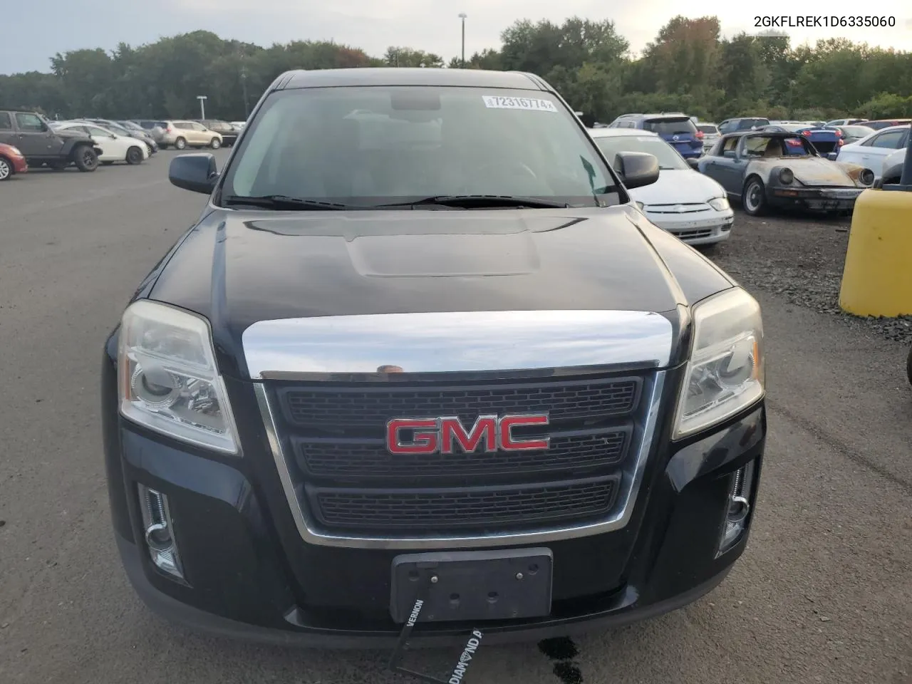 2013 GMC Terrain Sle VIN: 2GKFLREK1D6335060 Lot: 72316774