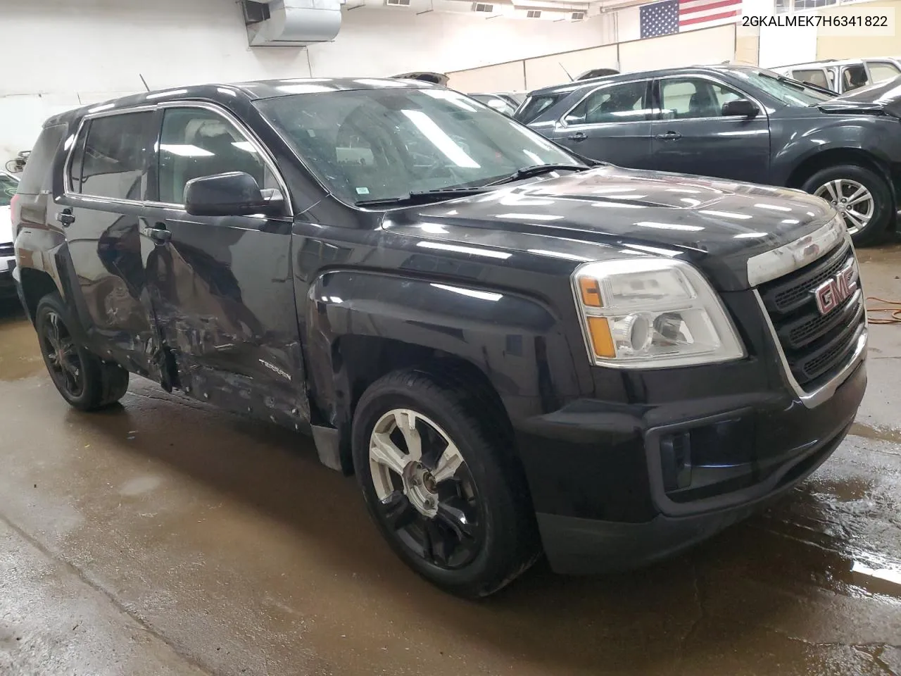 2017 GMC Terrain Sle VIN: 2GKALMEK7H6341822 Lot: 70980004