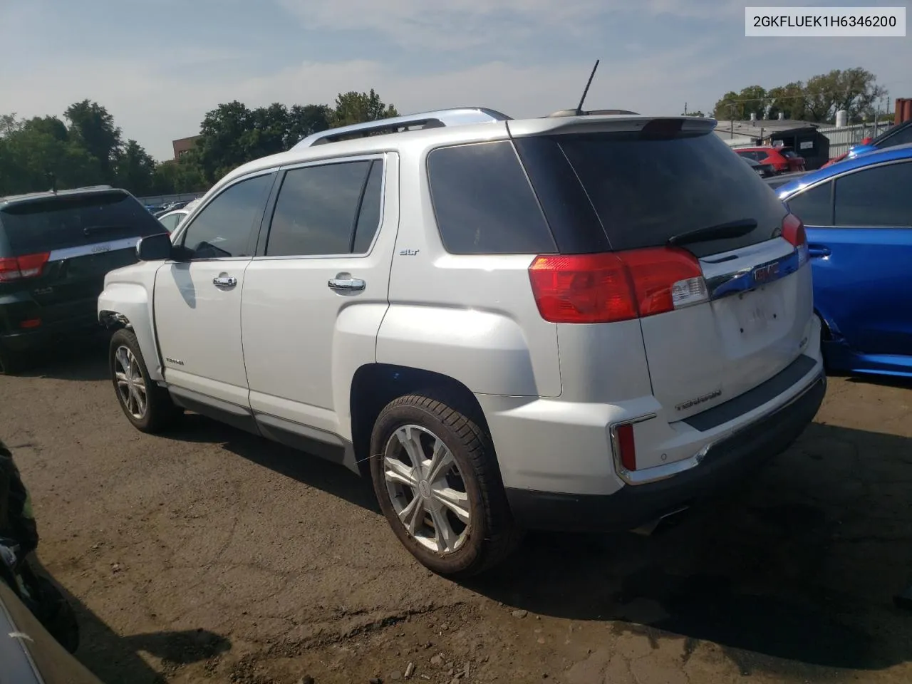 2017 GMC Terrain Slt VIN: 2GKFLUEK1H6346200 Lot: 71004194