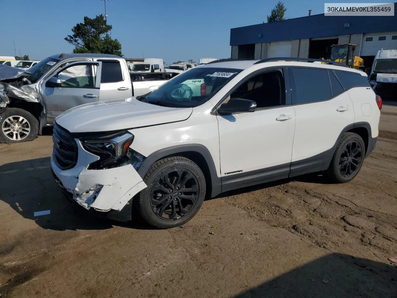 2019 GMC Terrain Sle VIN: 3GKALMEV0KL355459 Lot: 71524934