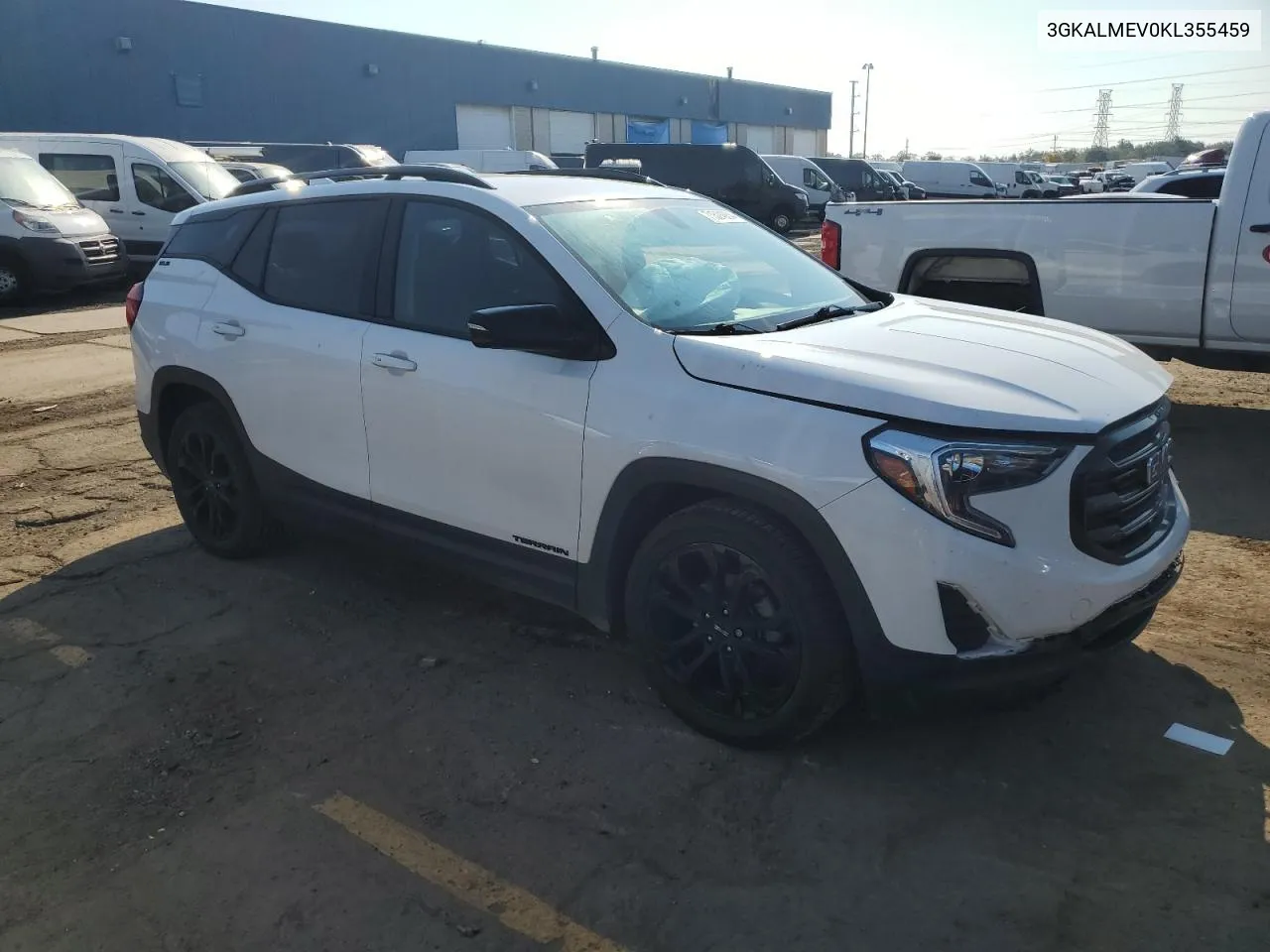 2019 GMC Terrain Sle VIN: 3GKALMEV0KL355459 Lot: 71524934