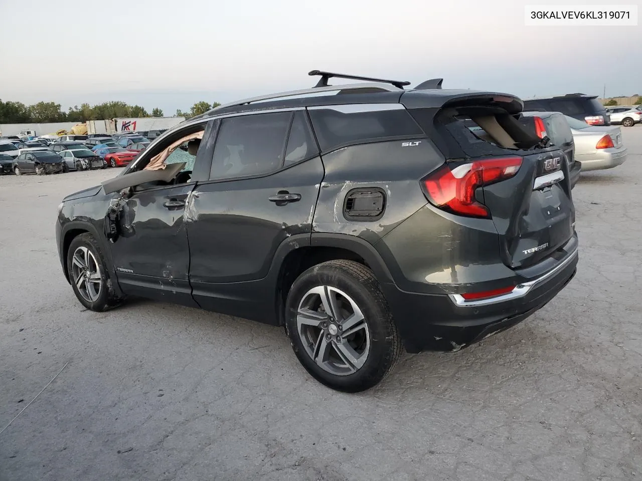 2019 GMC Terrain Slt VIN: 3GKALVEV6KL319071 Lot: 71670924