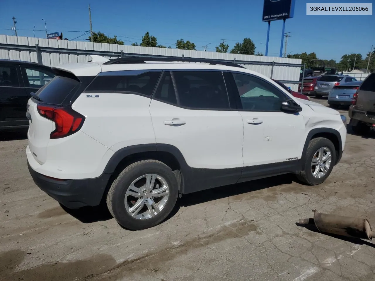 2020 GMC Terrain Sle VIN: 3GKALTEVXLL206066 Lot: 70145154