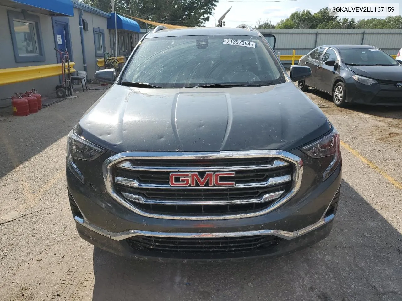 2020 GMC Terrain Slt VIN: 3GKALVEV2LL167159 Lot: 71357394