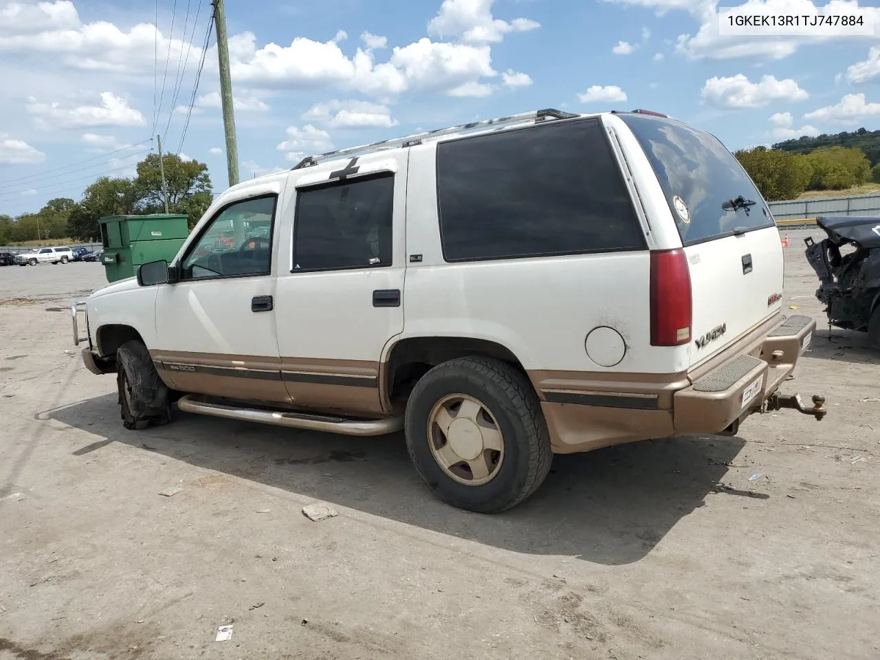 1996 GMC Yukon VIN: 1GKEK13R1TJ747884 Lot: 69428274