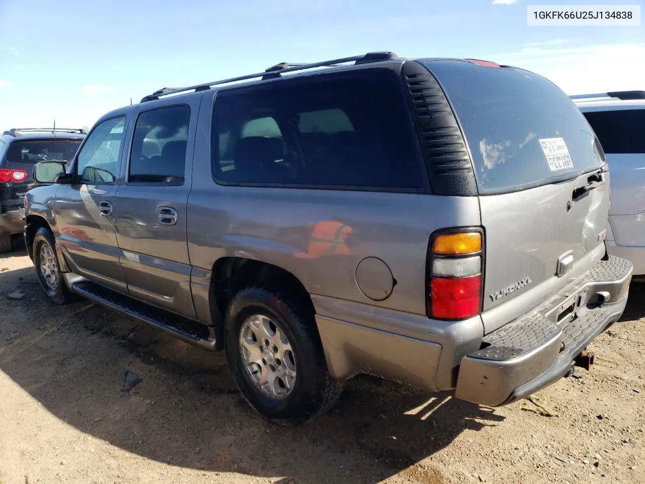 1GKFK66U25J134838 2005 GMC Yukon Xl Denali