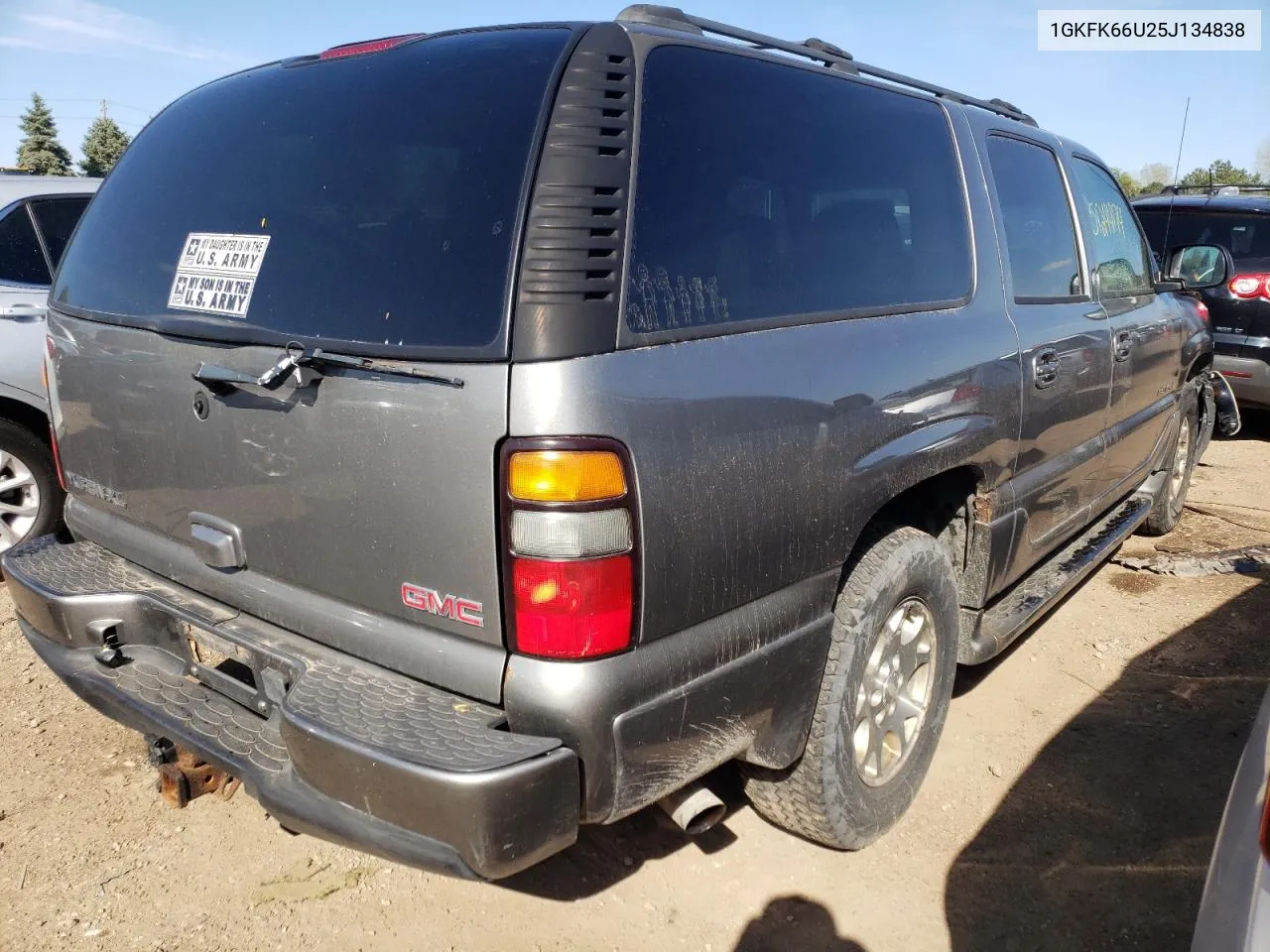 2005 GMC Yukon Xl Denali VIN: 1GKFK66U25J134838 Lot: 51244174