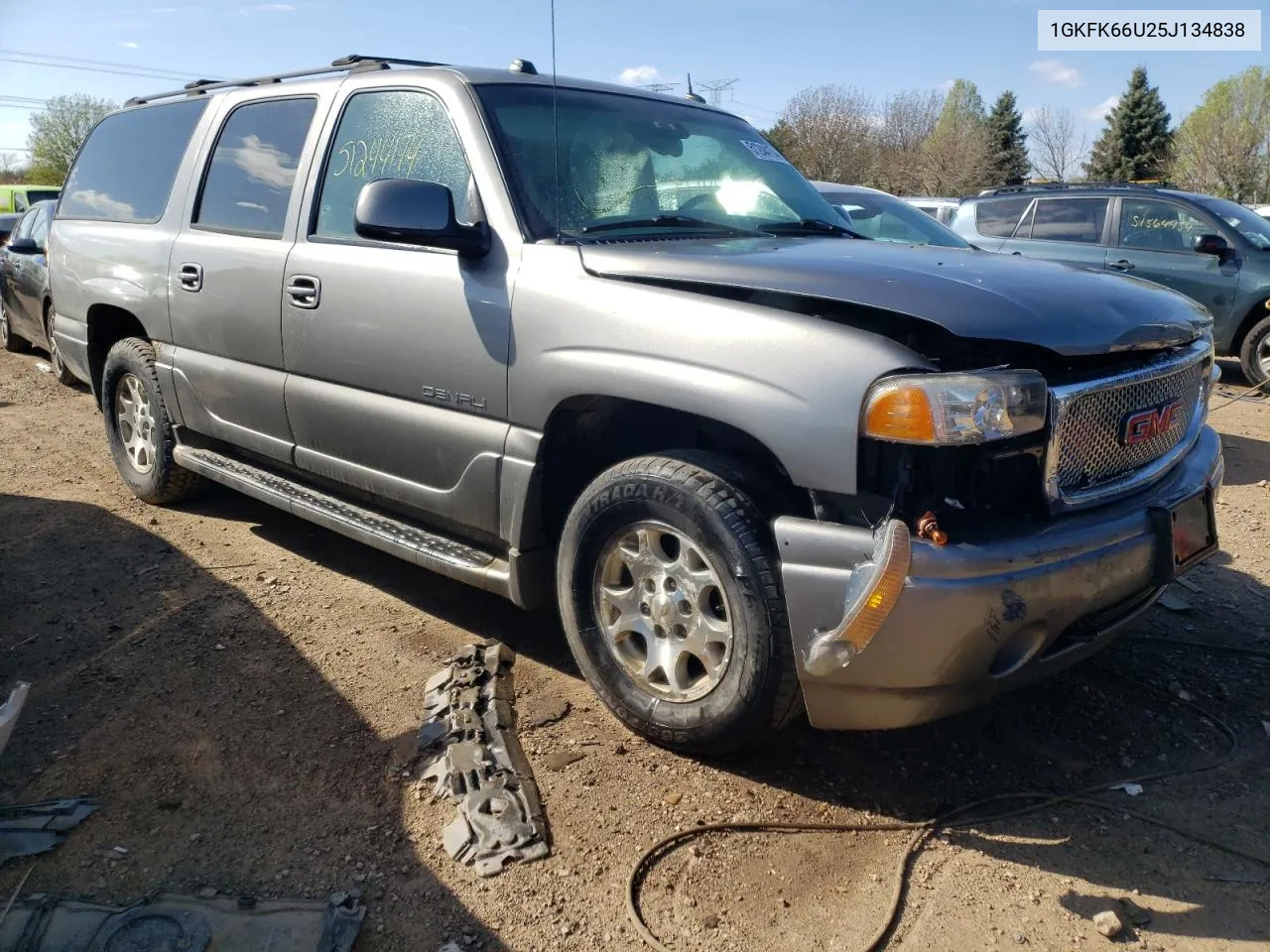 2005 GMC Yukon Xl Denali VIN: 1GKFK66U25J134838 Lot: 51244174