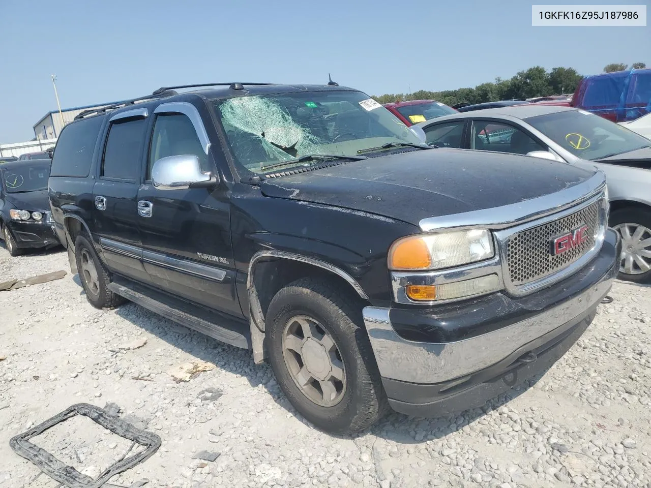 2005 GMC Yukon Xl K1500 VIN: 1GKFK16Z95J187986 Lot: 70877344