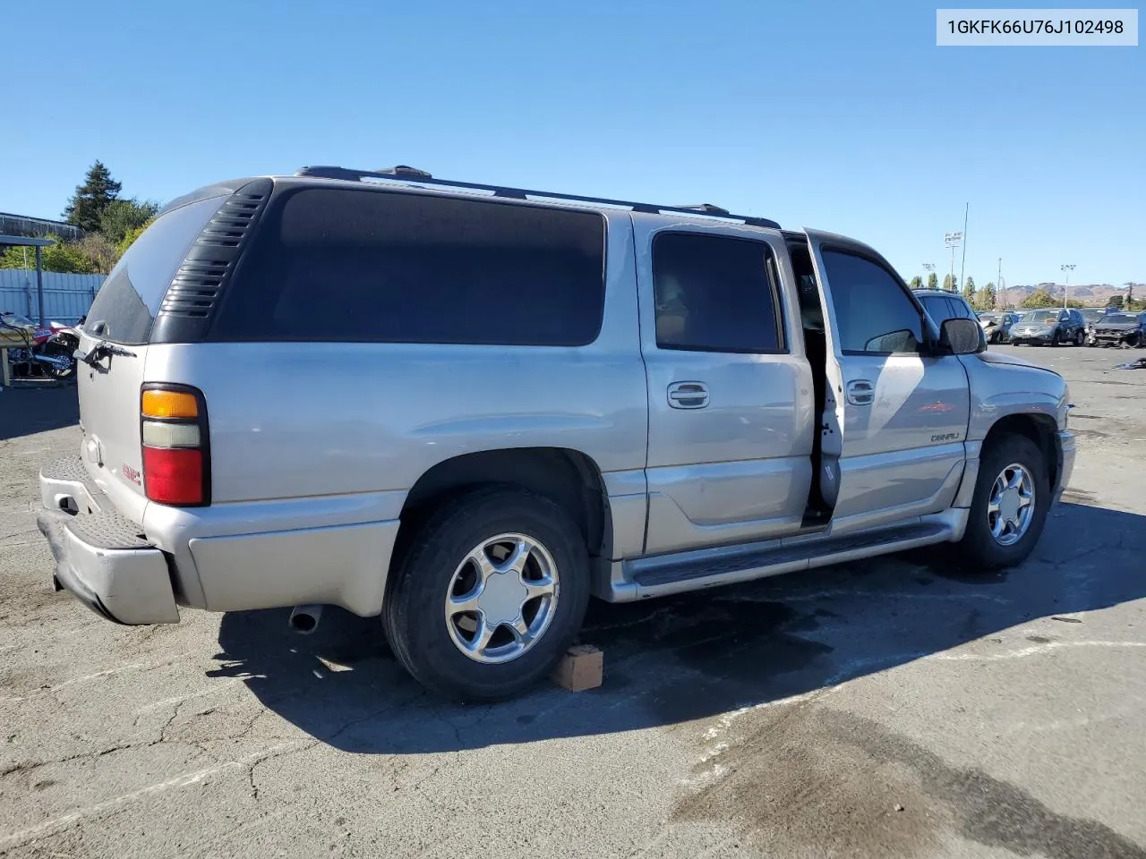 2006 GMC Yukon Xl Denali VIN: 1GKFK66U76J102498 Lot: 67510844