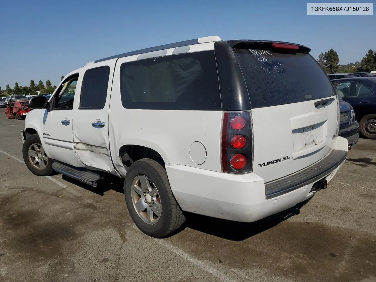 1GKFK668X7J150128 2007 GMC Yukon Xl Denali