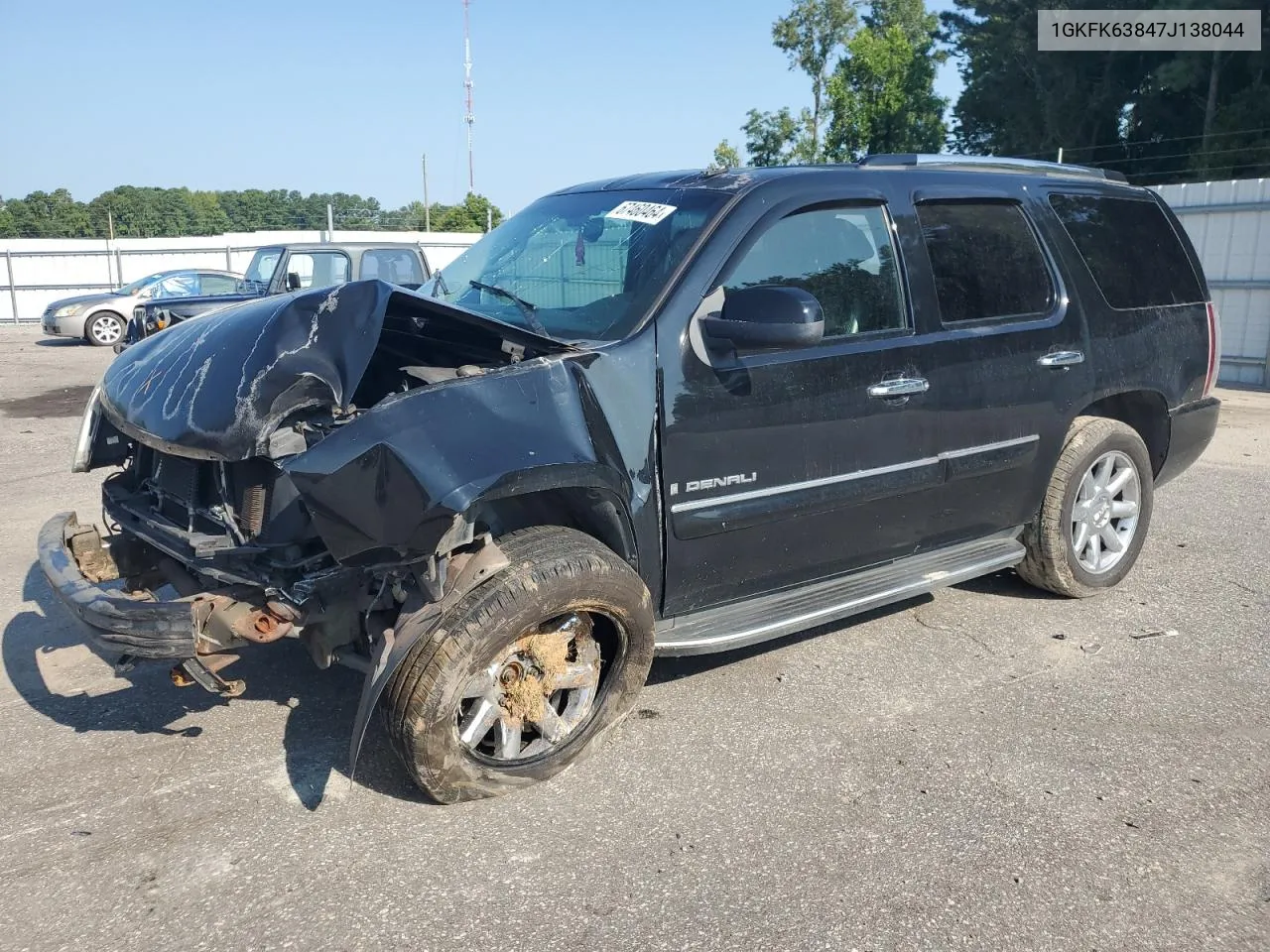 1GKFK63847J138044 2007 GMC Yukon Denali