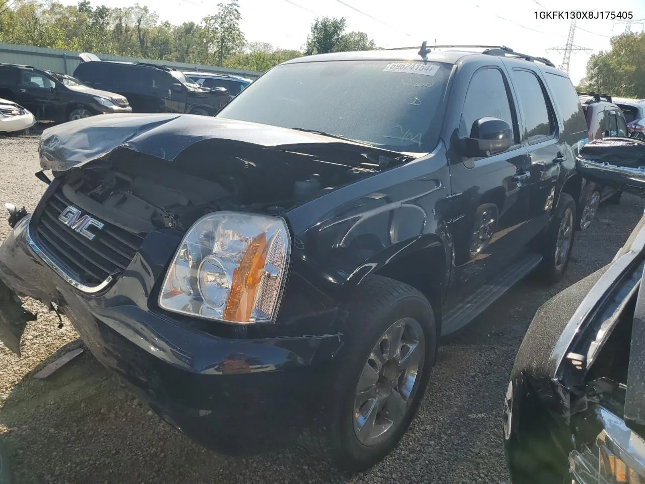 2008 GMC Yukon VIN: 1GKFK130X8J175405 Lot: 69624154