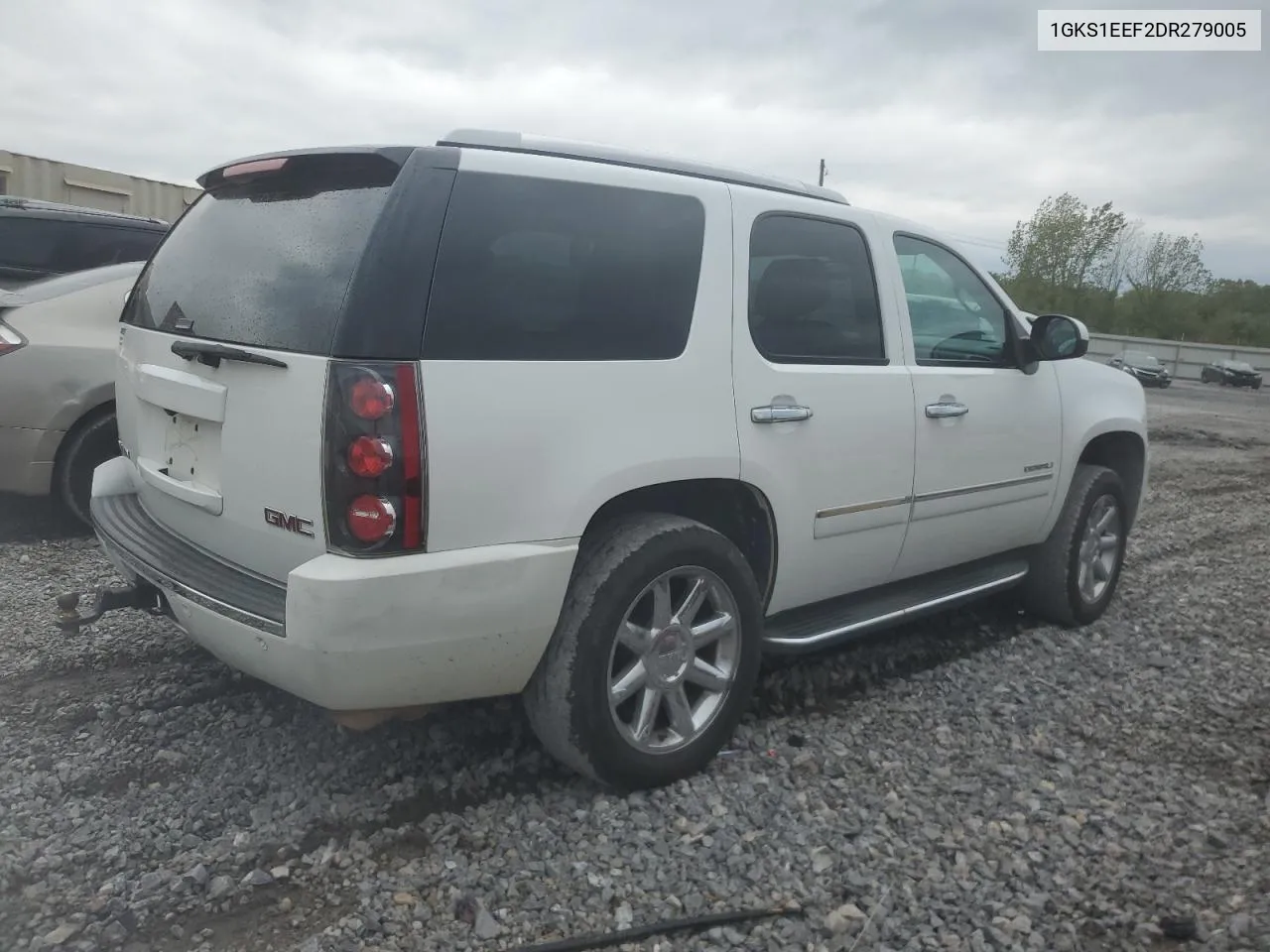 2013 GMC Yukon Denali VIN: 1GKS1EEF2DR279005 Lot: 70446104