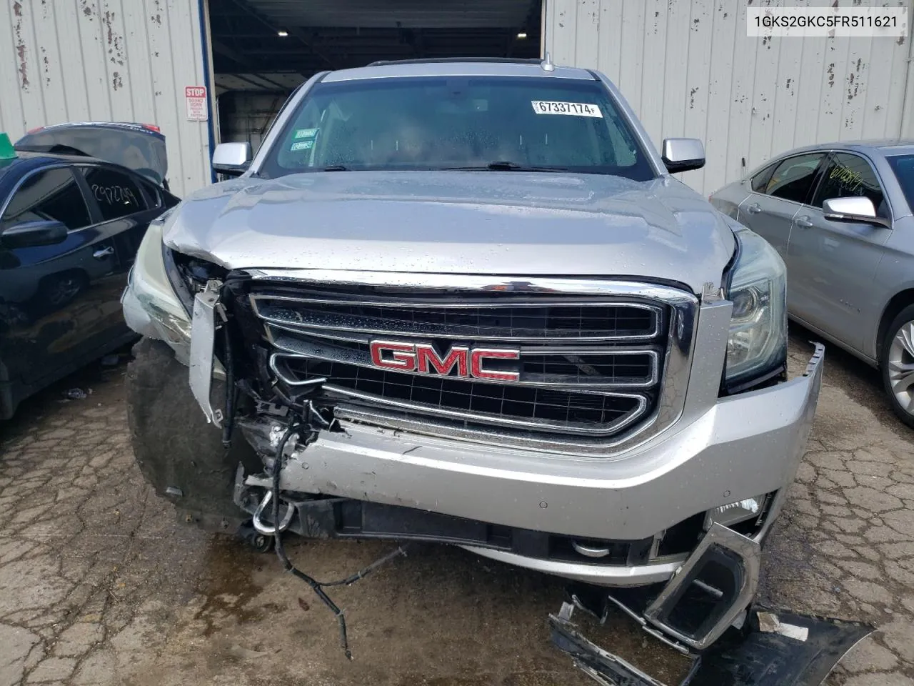 1GKS2GKC5FR511621 2015 GMC Yukon Xl K1500 Sle