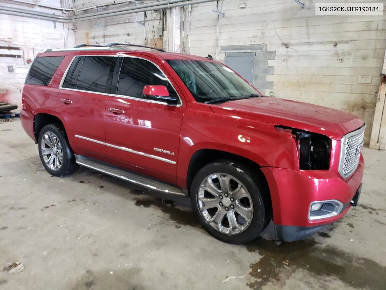 2015 GMC Yukon Denali VIN: 1GKS2CKJ3FR190184 Lot: 72119604