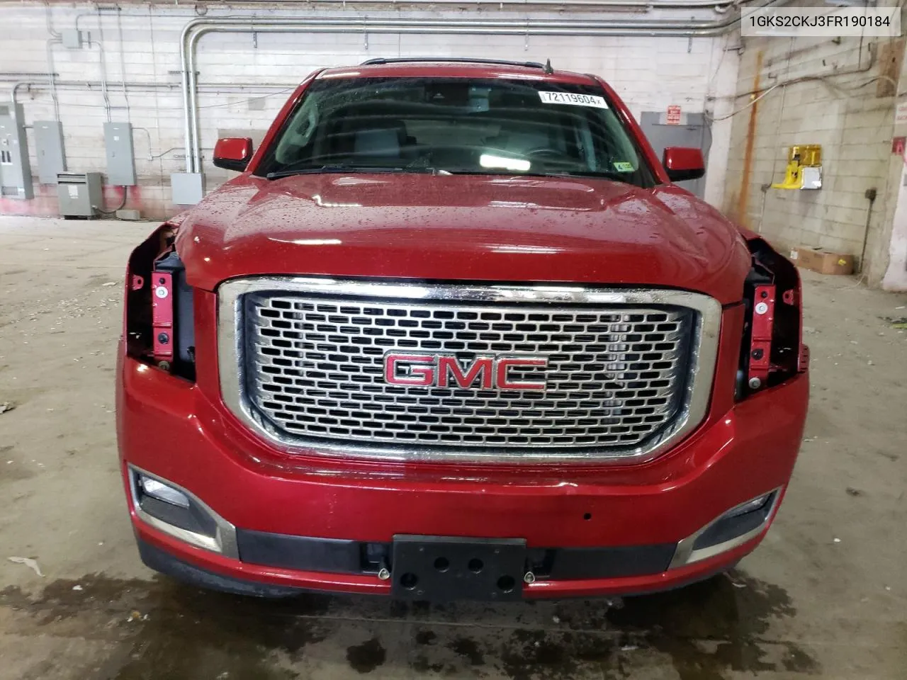 2015 GMC Yukon Denali VIN: 1GKS2CKJ3FR190184 Lot: 72119604