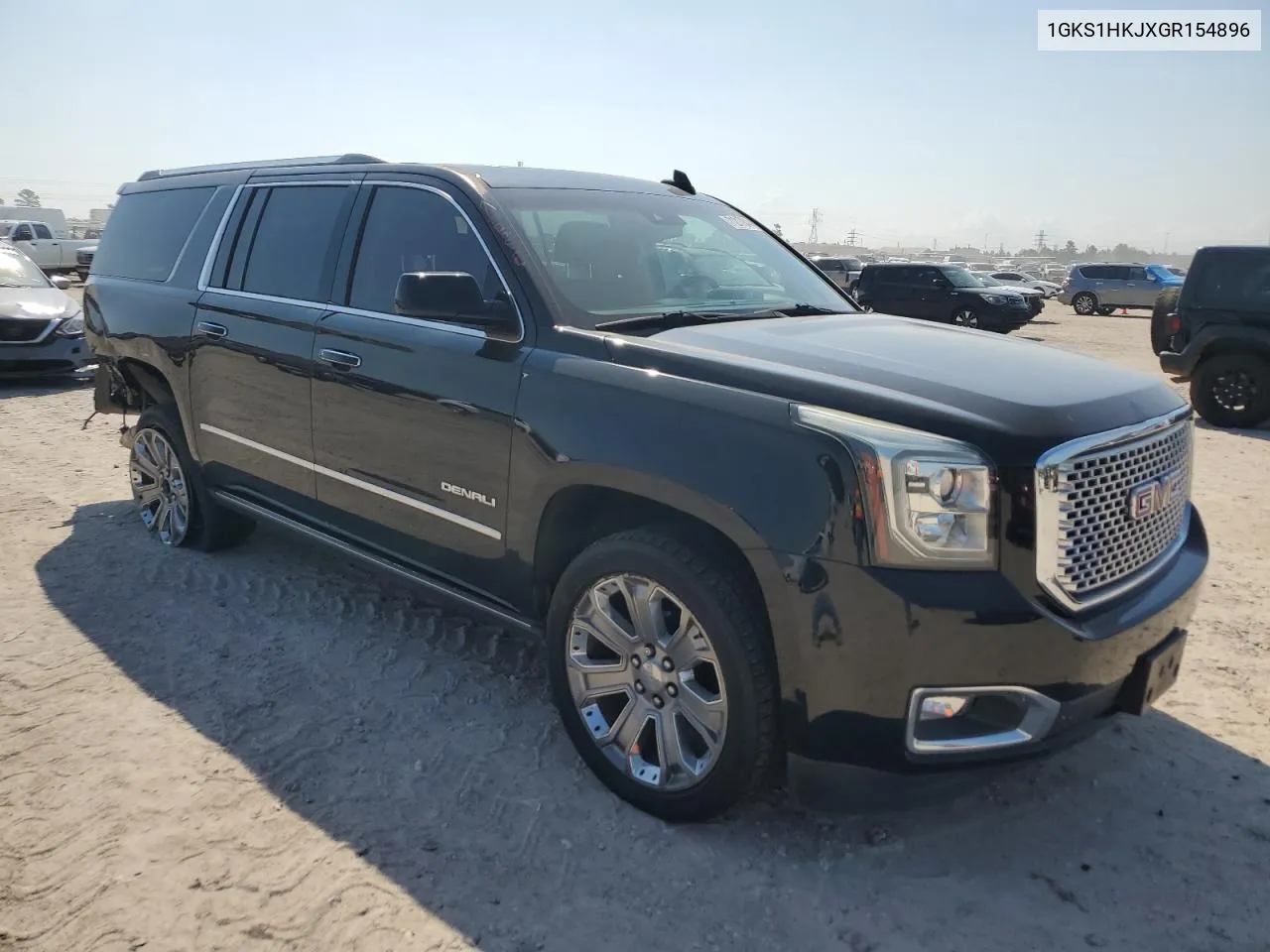 2016 GMC Yukon Xl Denali VIN: 1GKS1HKJXGR154896 Lot: 71217844