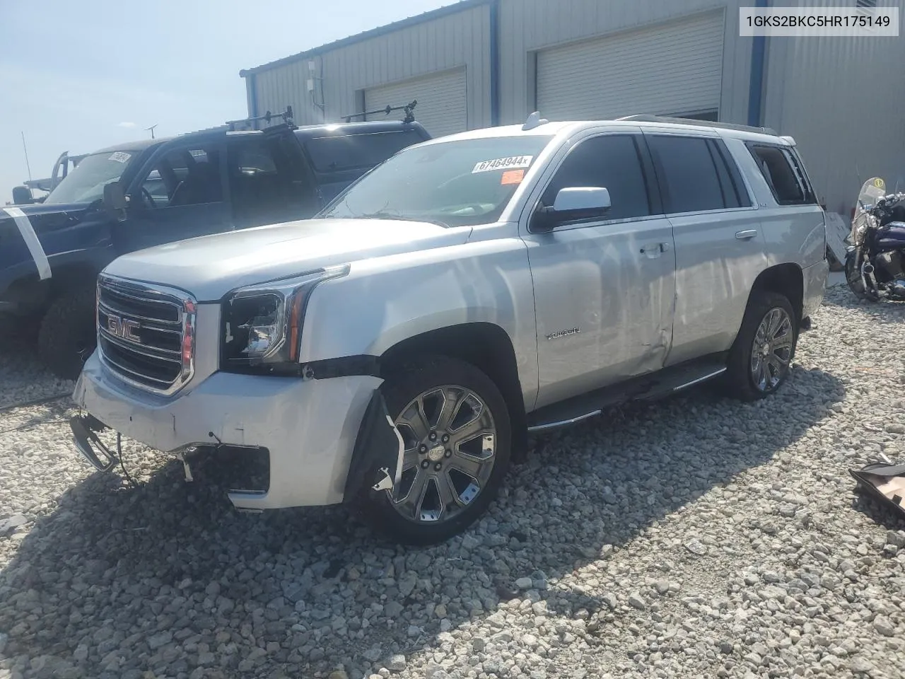 1GKS2BKC5HR175149 2017 GMC Yukon Slt