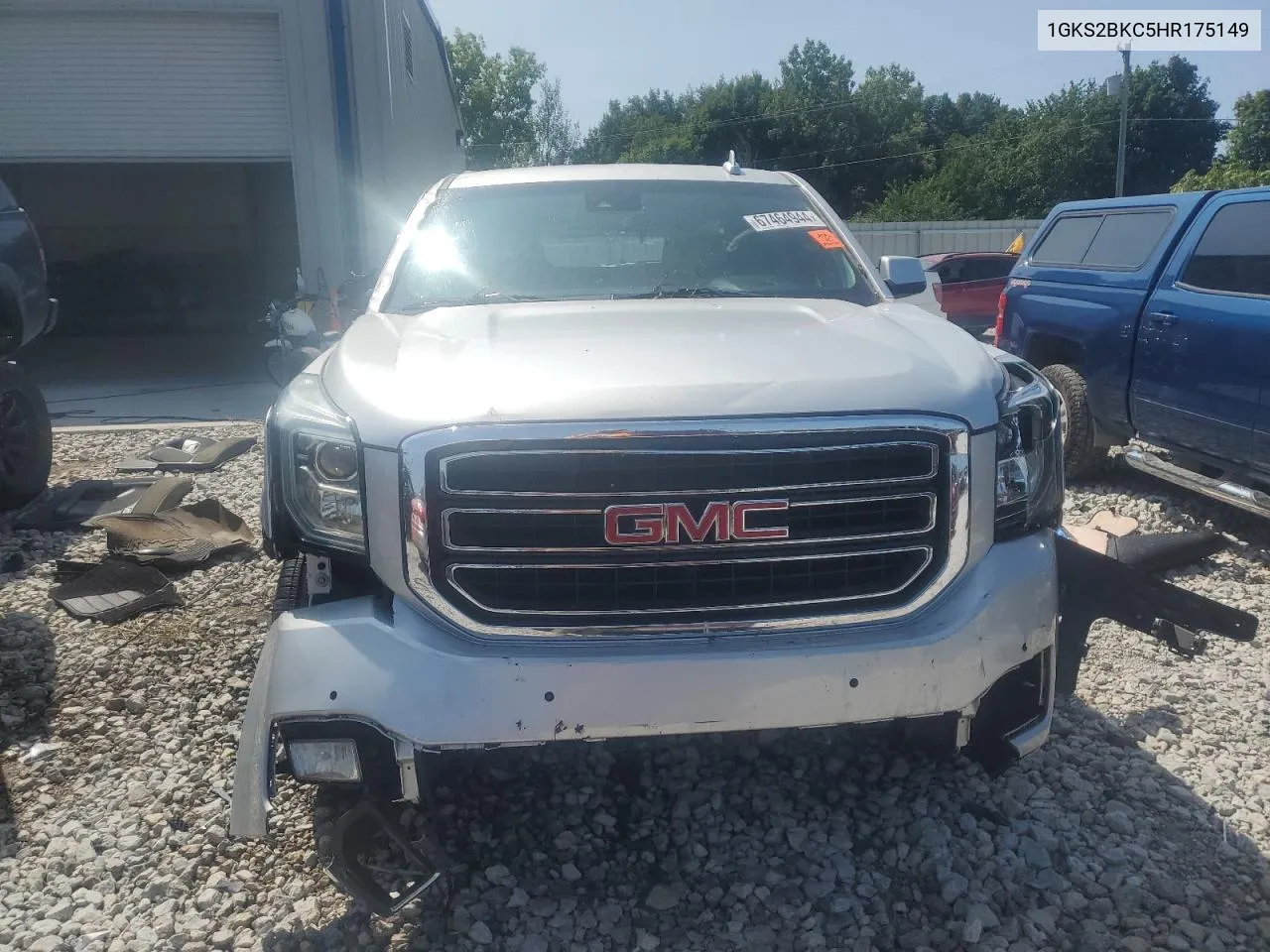 1GKS2BKC5HR175149 2017 GMC Yukon Slt