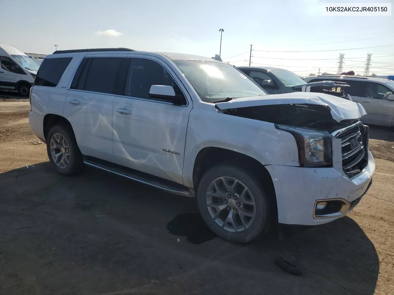 2018 GMC Yukon Sle VIN: 1GKS2AKC2JR405150 Lot: 71619894